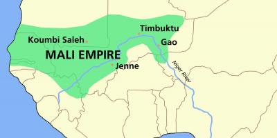 Térkép ősi Mali